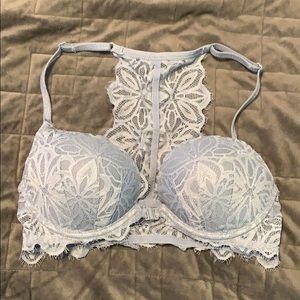 Push-up racerback bra